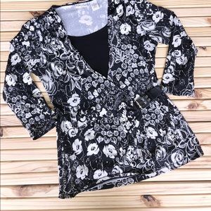 Kim Rogers Dressy Top SZ PS